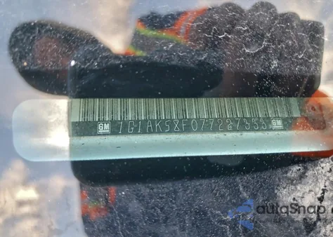 2007 Chevrolet Cobalt Ls z USA, uszkodzony, nr VIN 1G1AK58F077227333